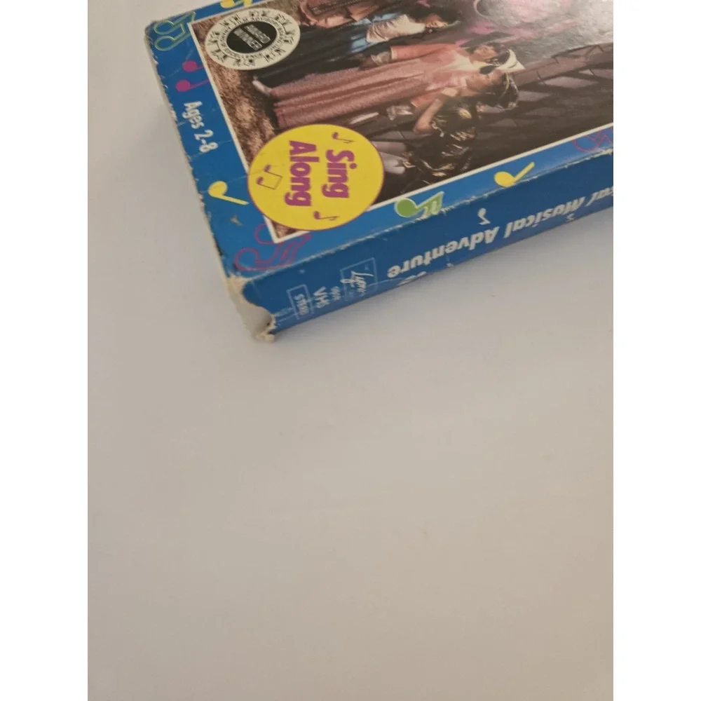 Vintage 1992 Barney's Magical Musical Adventure VHS Tape Sing Along  Lyons Kids